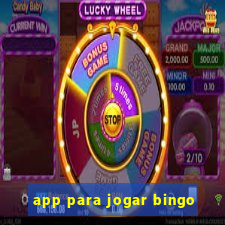 app para jogar bingo